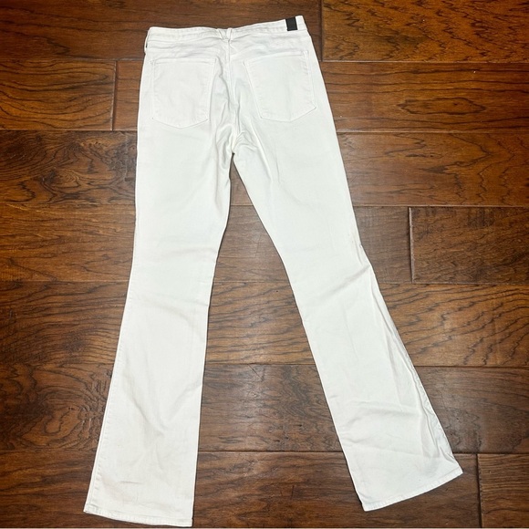 Vince‎ White Flare Wide Leg Jeans - Picture 2 of 7